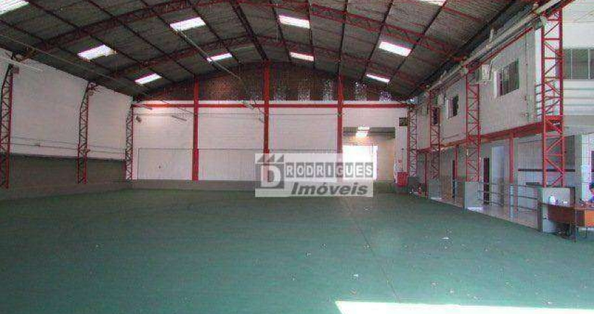 Galpão para alugar, 1400 m² por R$ 25.000,00/mês - Vila Conceição - Diadema/SP