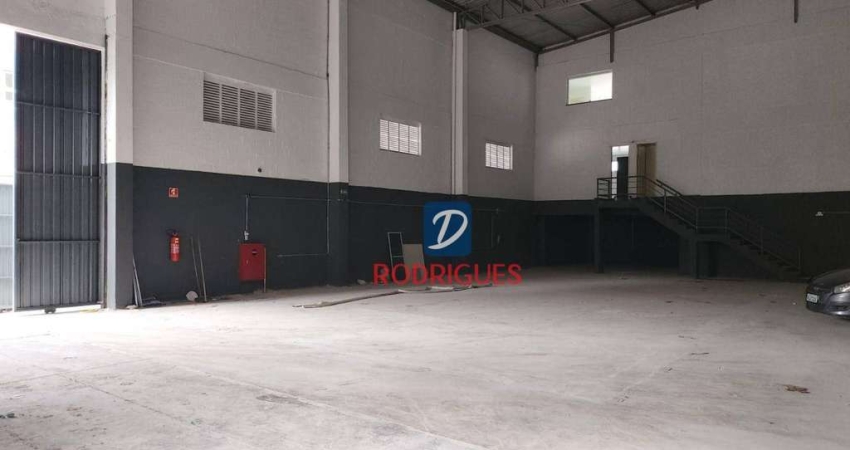 Galpão para alugar, 1500 m² por R$ 28.000,00/mês - Parque das Jaboticabeiras - Diadema/SP