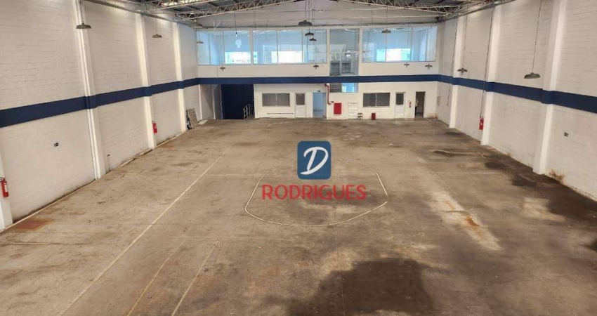 Galpão para alugar, 1069 m² por R$ 27.780,00/mês - Jardim Ruyce - Diadema/SP