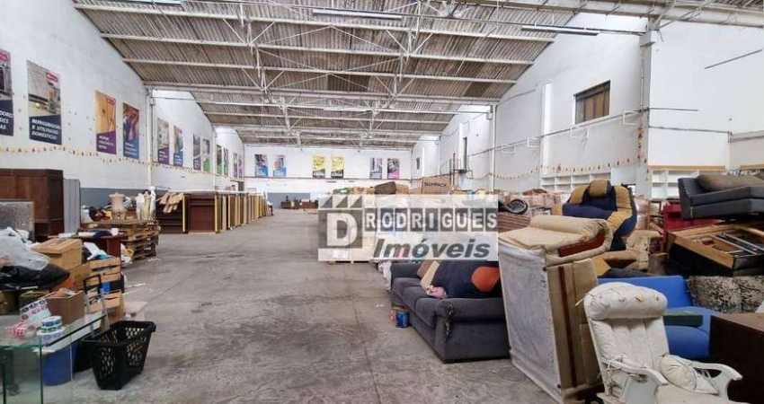 Galpão para alugar, 1622 m² por R$ 27.000,00/mês - Serraria - Diadema/SP