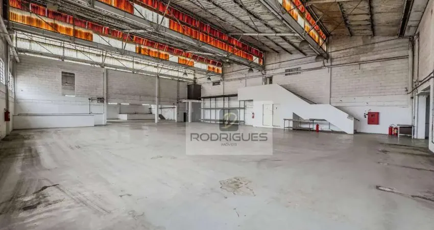 Galpão, 2.942 m² - venda por R$ 8.500.000 ou aluguel por R$ 65.000/mês - Centro - Diadema/SP