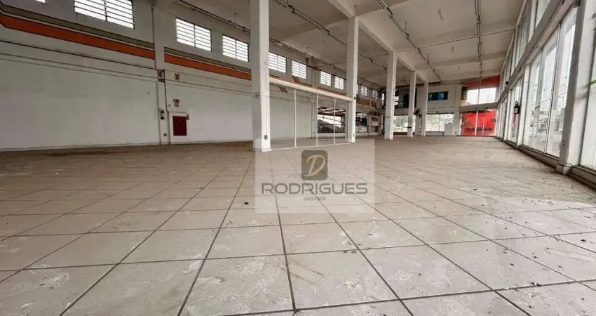 Galpão para alugar, 9200 m² por r$ 250.000/mês - jardim ana maria - santo andré/sp