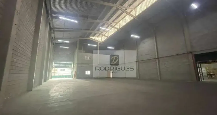 Galpão para alugar, 1000 m² por r$ 30.000,00/mês - vila santa luzia - são bernardo do campo/sp