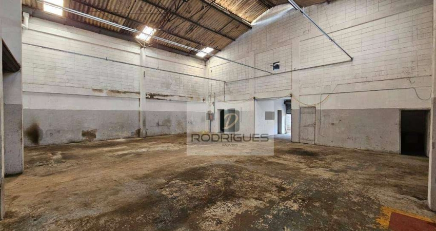 Galpão para alugar, 500 m² por R$ 11.000/mês - Jardim Ruyce - Diadema/SP