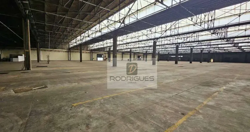 Galpão para alugar, 15000 m² por r$ 375.000,00/mês - utinga - santo andré/sp