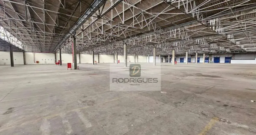 Galpão para alugar, 9000 m² por r$ 225.000,00/mês - utinga - santo andré/sp
