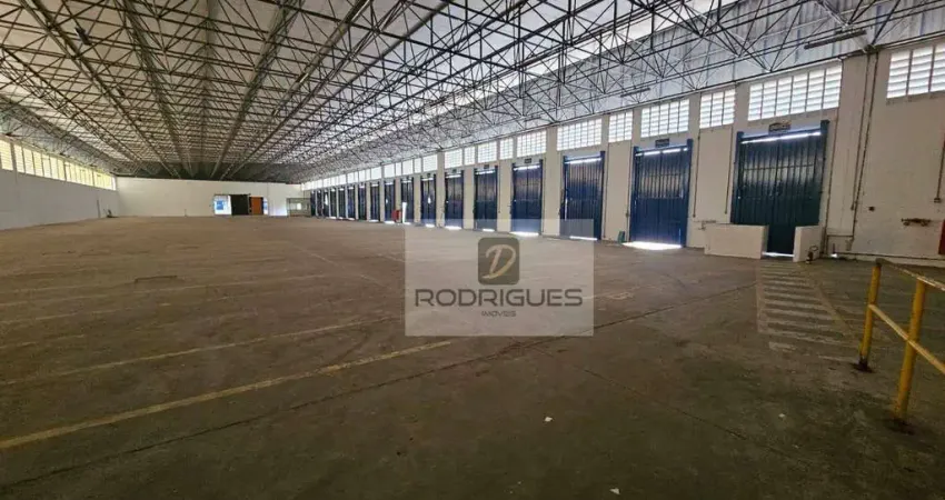 Galpão para alugar, 2300 m² por r$ 57.500,00/mês - utinga - santo andré/sp