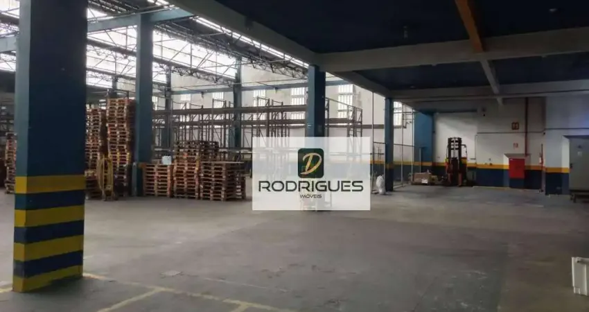 Galpão, 3890 m² - venda por r$ 13.000.000 ou aluguel por r$ 110.000/mês - vila santa luzia - são bernardo do campo/sp