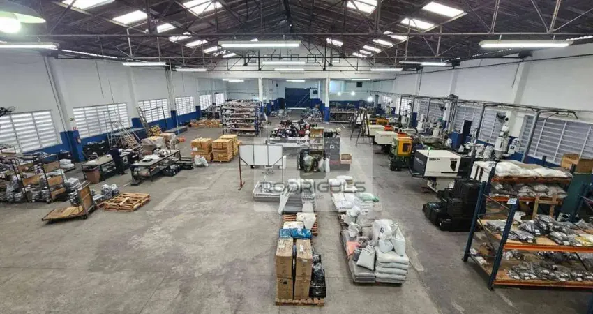 Galpão, 1800 m² - venda por r$ 6.000.000,00 ou aluguel por r$ 55.000,00/mês - paulicéia - são bernardo do campo/sp