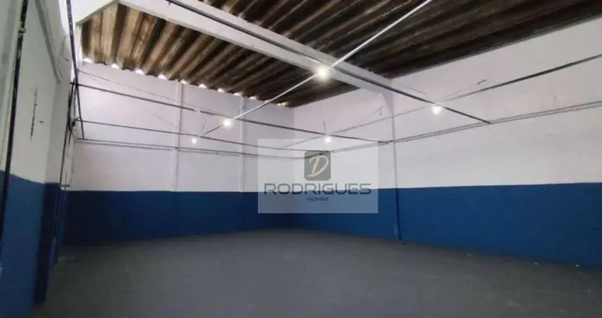 Galpão para alugar, 295 m² por r$ 5.500/mês - conceição - diadema/sp