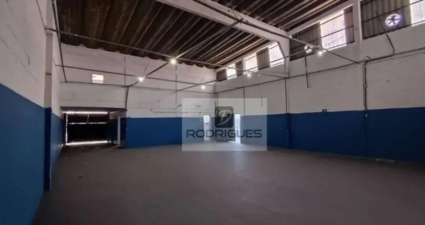 Galpão para alugar, 295 m² por r$ 5.500/mês - conceição - diadema/sp