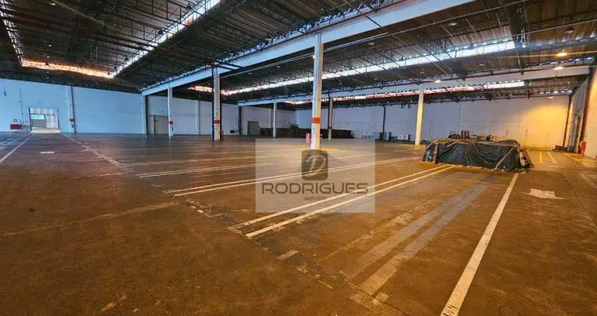 Galpão para alugar, 3.200 m² por r$ 80.000/mês - parque botujuru - são bernardo do campo/sp
