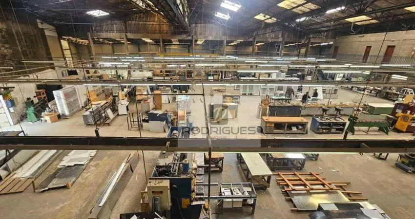 Galpão para alugar, 1600 m² por r$ 29.000,00/mês - conceição - diadema/sp