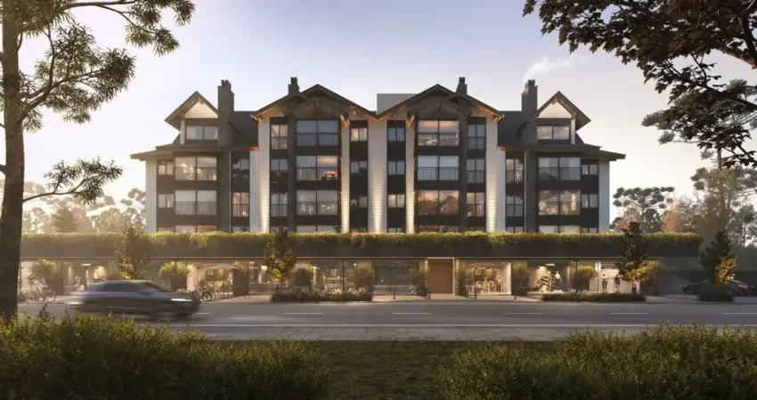 Apartamento na planta à venda, 02 suítes, 01 vaga, Centro - Canela- RS