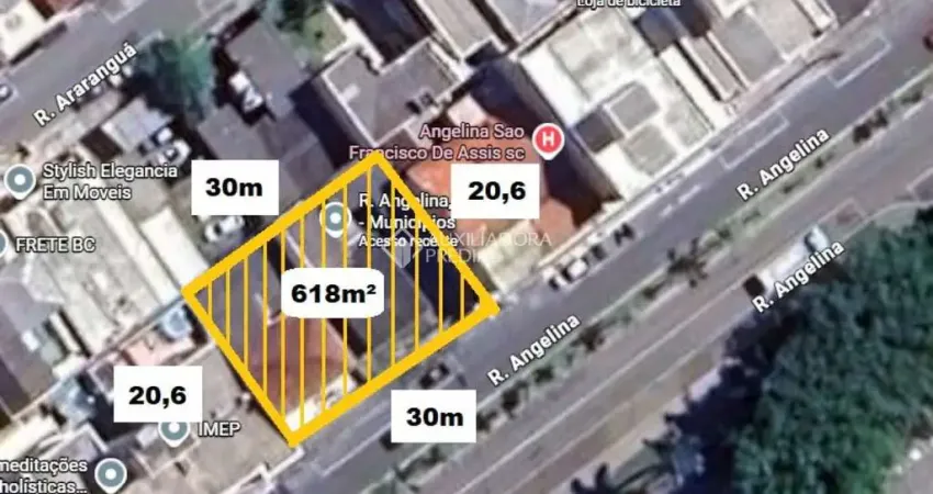 Terreno à venda na Rua Angelina, 135, Municípios, Balneário Camboriú