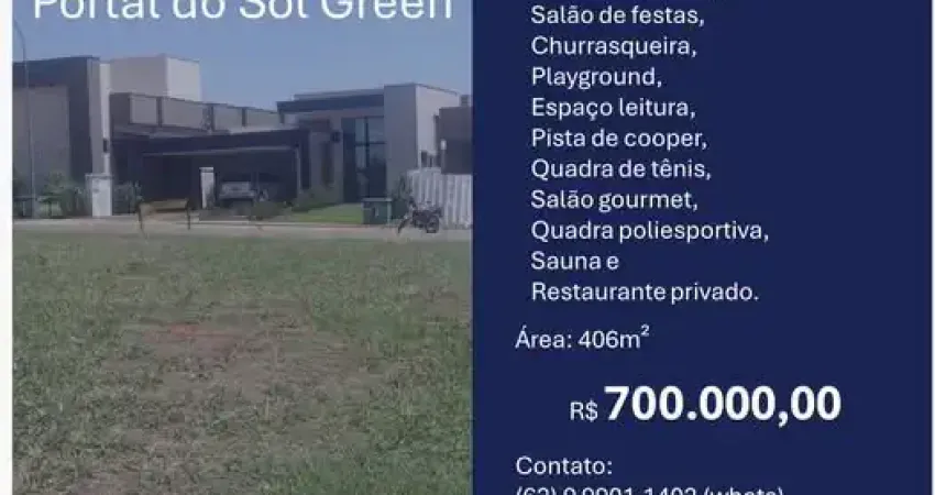LOTE POTAL DO SOL GREEN GOIÂNIA.