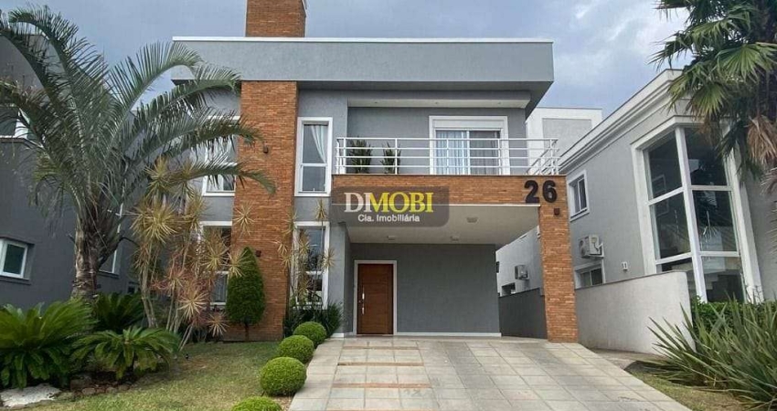 Sobrado com 3 dormitórios para alugar, 250 m² por R$ 17.080,00/mês - Alphaville - Gravataí/RS