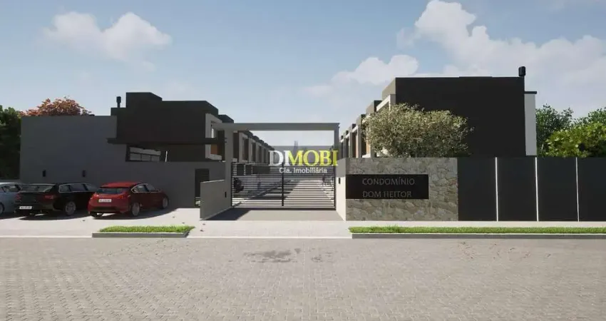 Sobrado em condomínio fechado, região do parque dos anjos, gravataí/rs