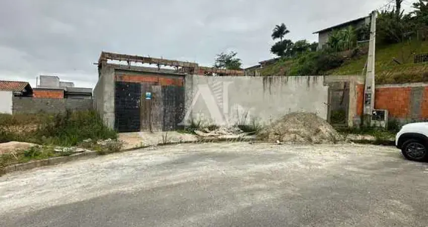 Ótimo terreno com construção iniciada no bairro itinga araquari