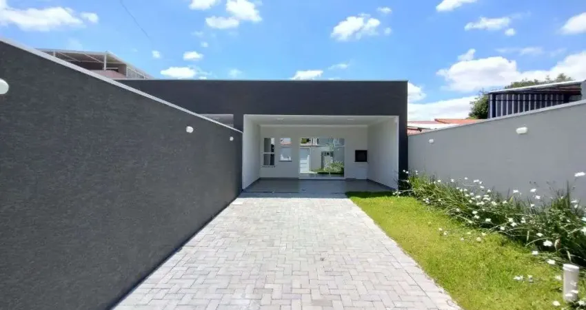 Linda casa com 3 quartos e amplo espaco com jardim e churrasqueira a venda em sao jose dos pinhais