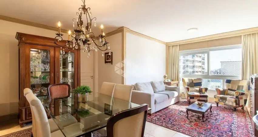 Apartamento à venda com 3 dormitórios, sendo 1 suíte, 1 vaga de garagem no moinhos de vento - porto alegre/rs