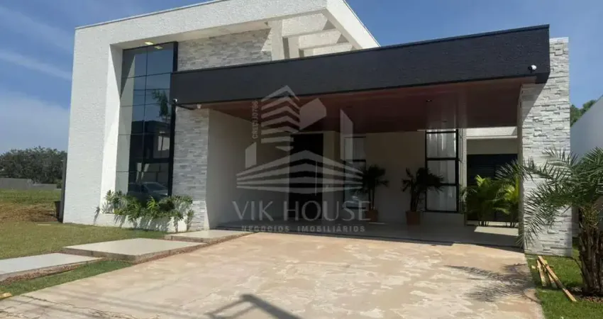 Casa semi mobiliada com 4 suites no condominio royal yacht residence