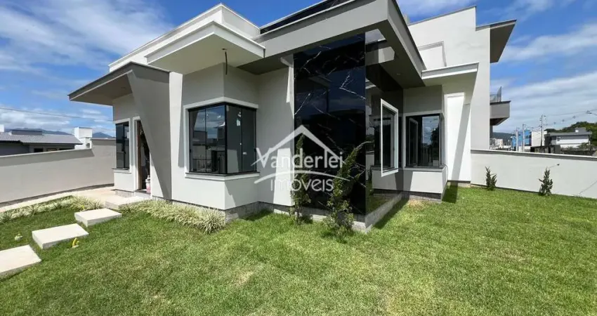 Casa 80m² com 03 quartos, sendo 01 suíte no bairro bela vista em palhoça - sc