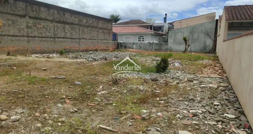 Terreno com 377m² na ponte do imaruim em palhoça - sc r$ 750 mil