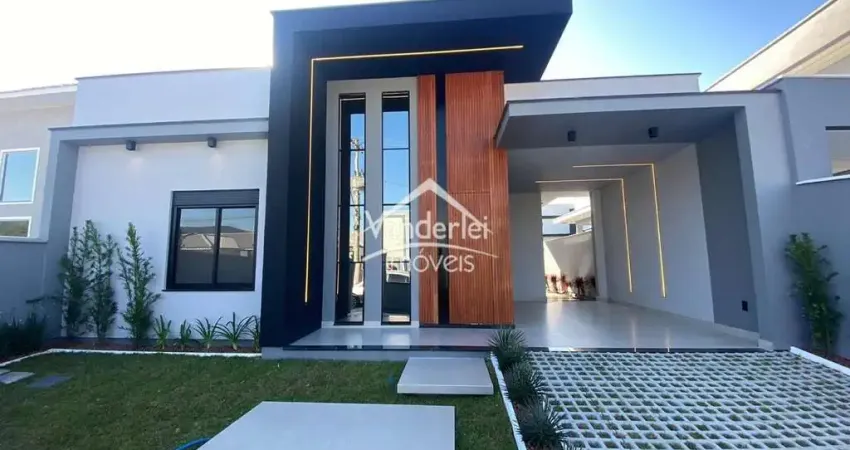 Casa com 91m² no loteamento villa toscana com piscina em palhoça - sc