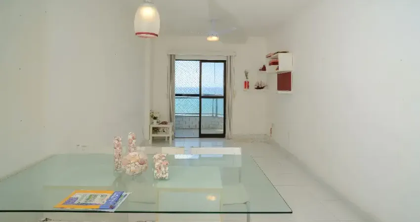 Apto frente a praia com sacada - Solemar - Praia Grande
