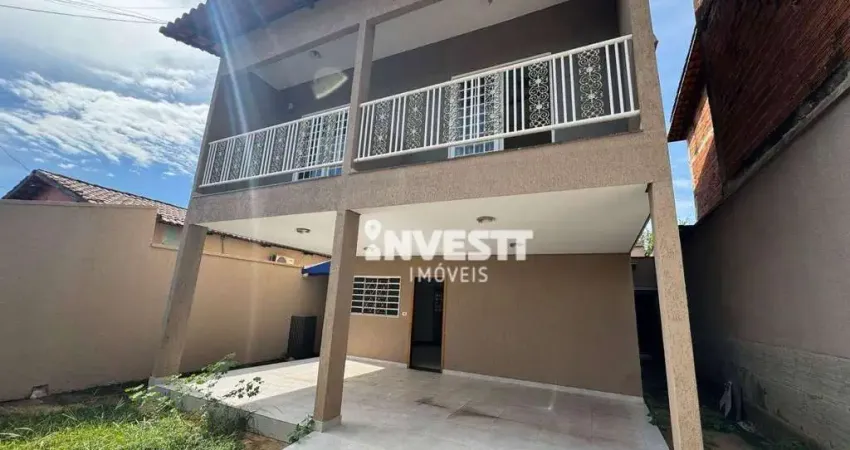 Sobrado com 3 dormitórios para alugar, 207 m² - residencial goiânia viva - goiânia/go