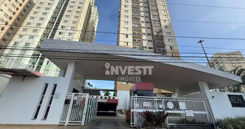 Apartamento com 3 dormitórios para alugar, 74 m² por R$ 2.480,00/mês - Vila dos Alpes - Goiânia/GO