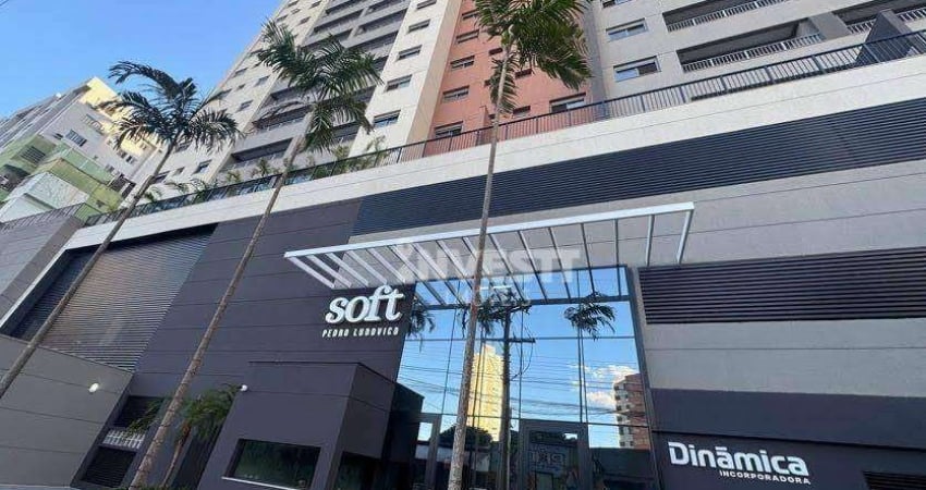Apartamento com 3 dormitórios para alugar, 97 m² por R$ 4.520,00/mês - Setor Pedro Ludovico - Goiânia/GO