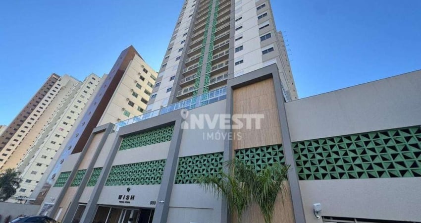Apartamento com 3 dormitórios para alugar, 76 m² por R$ 3.890,00/mês - Setor Bela Vista - Goiânia/GO