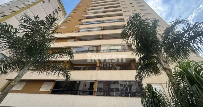 Apartamento com 3 dormitórios para alugar, 83 m² por r$ 4.180,00/mês - setor oeste - goiânia/go
