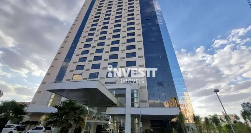 Apartamento com 1 dormitório para alugar, 49 m² - jardim goiás - goiânia/go