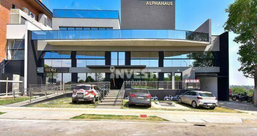 Sala para alugar, 41 m² por r$ 5.180,00/mês - residencial alphaville flamboyant - goiânia/go
