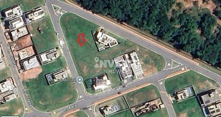 Terreno em condomínio fechado à venda na Rua Adra, Jardins Barcelona, Senador Canedo