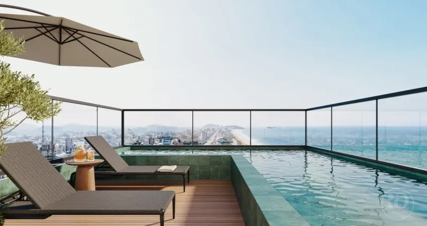 Alto padrão a 100m do mar! de 180m² com 3 suítes e vista panorâmica