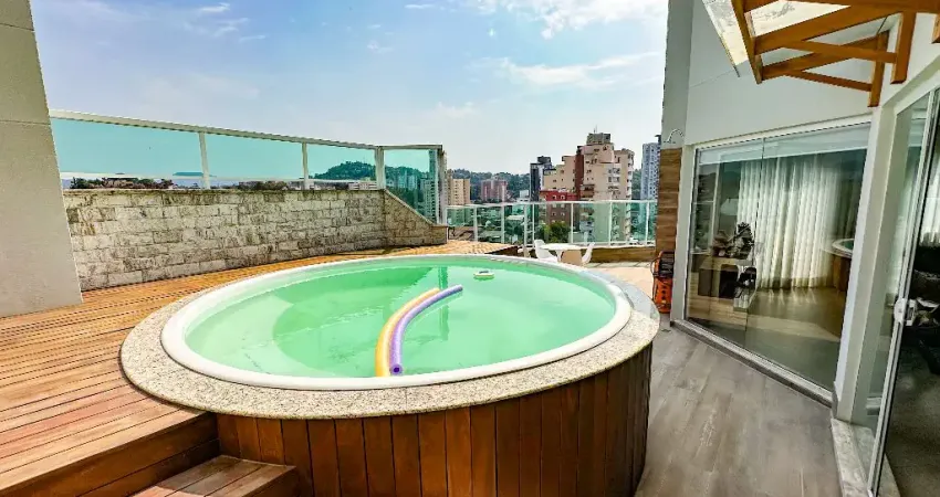 Vendo Excelente Cobertura Duplex, 04 Quartos, Bairro Vila Nova - Blumenau