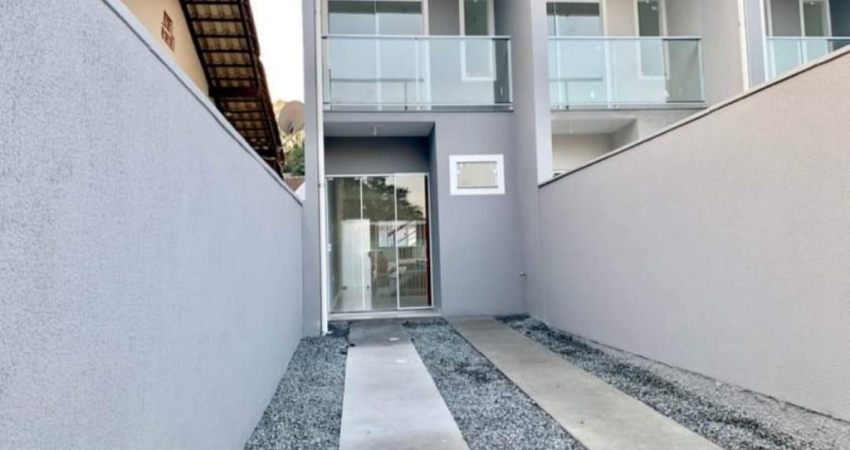 Vendo Sobrado Novo 2 Quartos, Bairro Fortaleza - Blumenau