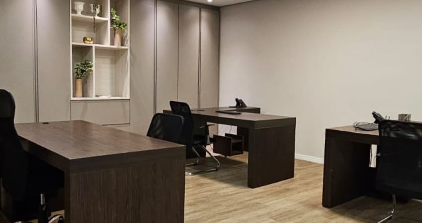 Vendo Ampla Sala Comercial, Mobiliada – Centro de Blumenau