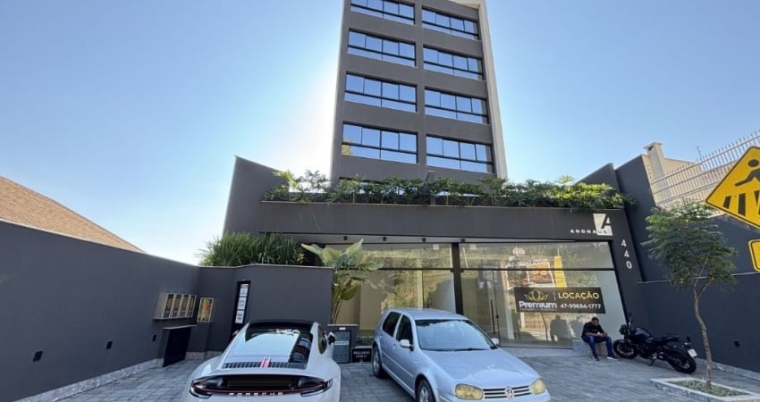 Apartamento para Locação Centro de Blumenau  com Suíte e Rooftop