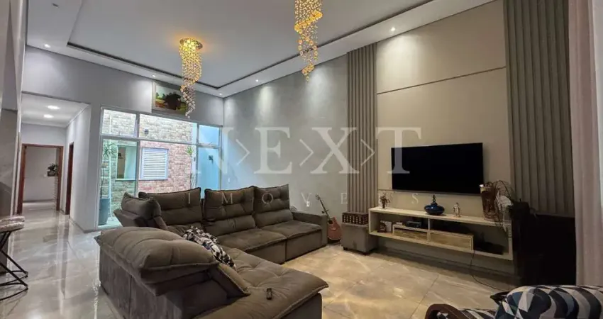 Casa à venda com 3 dormitórios, sendo uma suíte com closet no terrazul em santa bárbara d'oeste - sp