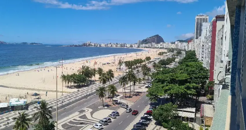 Aluguel Anual (12Meses) AV Atlântica LEME/COPACABANA Apto com 12m de Frente Para o Mar!!!!!
