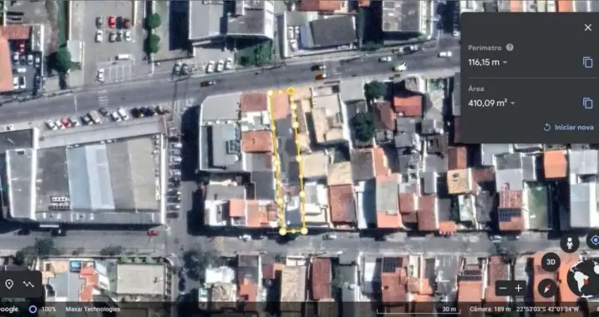 Terreno à venda na Avenida Teixeira e Souza, 943, Centro, Cabo Frio