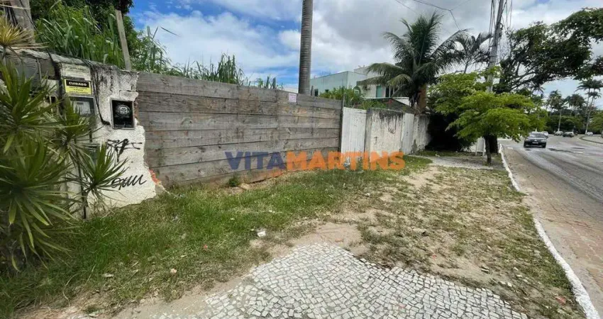 Terreno de 995m² em frente à Lagoa das Palmeiras