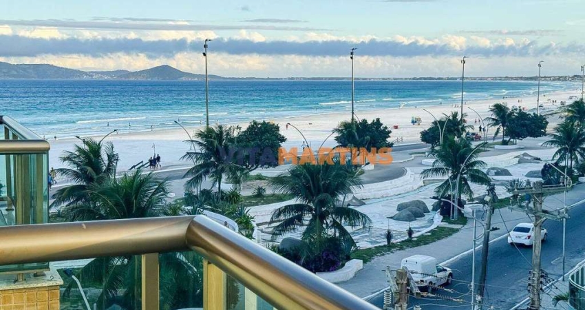 Apartamento Vista Mar com 3 quartos, a venda na Praia do Forte em Cabo Frio/RJ por R$ 950.000,00