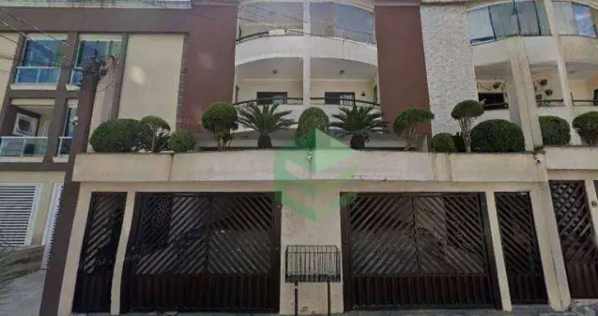 Cobertura com 3 dormitórios à venda, 210 m² por r$ 780.000,00 - parque das nações - santo andré/sp