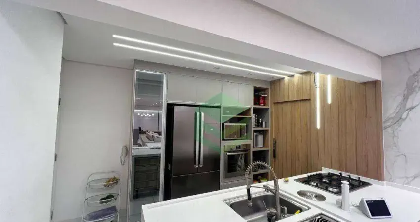 Apartamento com 3 dormitórios para alugar, 104 m² por R$ 9.173,00/mês - Centro - São Bernardo do Campo/SP